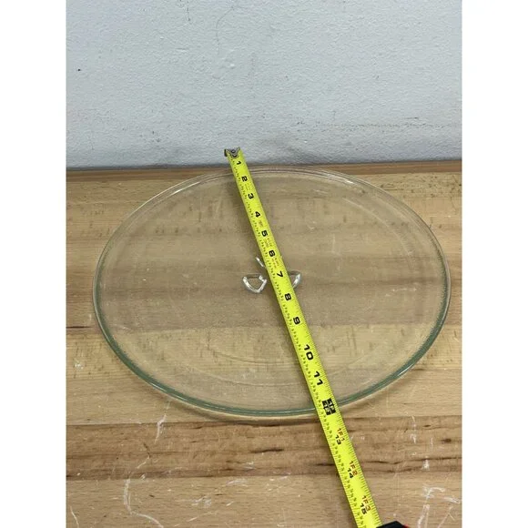 Whirlpool Microwave Glass Turntable Plate Tray w/ Support Ring For UMV1160CW - Picture 10 of 11